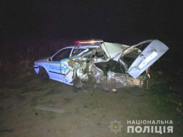 В аварії на Рівненщині травмувалися двоє поліцейських. ФОТО
