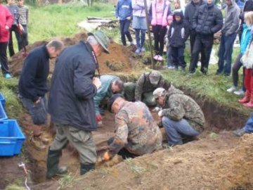 На Волині розкопали могили польських прикордонників, загиблих в 39-му. ФОТО