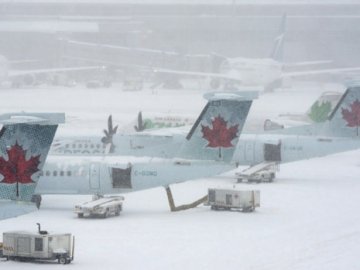 Вересневий снігопад у Канаді