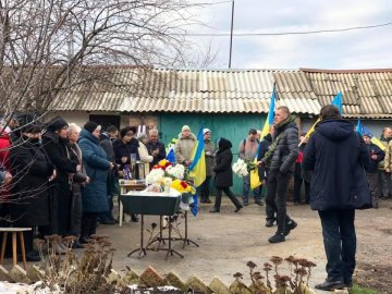 У Бахмуті поховали активіста, якого вбили за українську мову