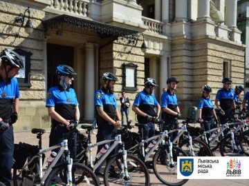 Львів патрулюватимуть поліцейські на велосипедах