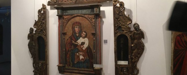 У музеї Волинської ікони - унікальний експонат: відреставрований вівтар костелу 17ст.ФОТО.ВІДЕО