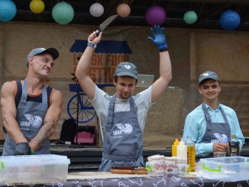 Кулінарний батл та оригінальні смаколики: як «Lutsk Food Fest» дивує гостей. ФОТО