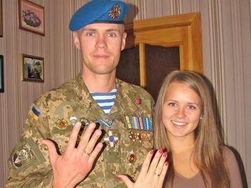 Волинський Герой війни з Росією одружився