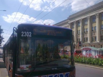 Донеччан через Януковича замкнули в тролейбусі. ФОТО