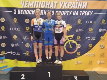 Волинянки стали багатократними призерками чемпіонату України з велоспорту. ФОТО