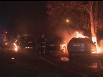 Вночі спалили два автомобілі сім'ї луцької адвокатки