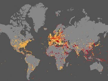 Представлено інтерактивну карту всіх битв в історії людства