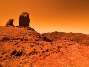 На марсіанському плато виявили життя