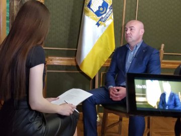 Луцьке ток-шоу випустило велике інтерв'ю з мером Тернополя. ВІДЕО