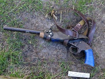 У волинянина знайшли саморобний пістолет