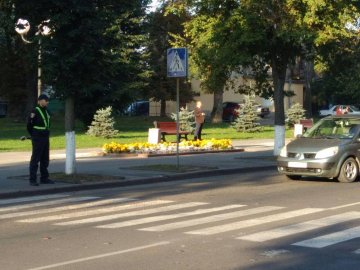 Нема тротуарів та «закриті» дорожні знаки: у Луцьку обстежили пришкільні території