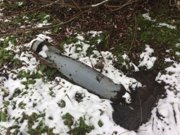 У Ковелі мешканці виявили 50-кілограмову авіаційну бомбу. ФОТО