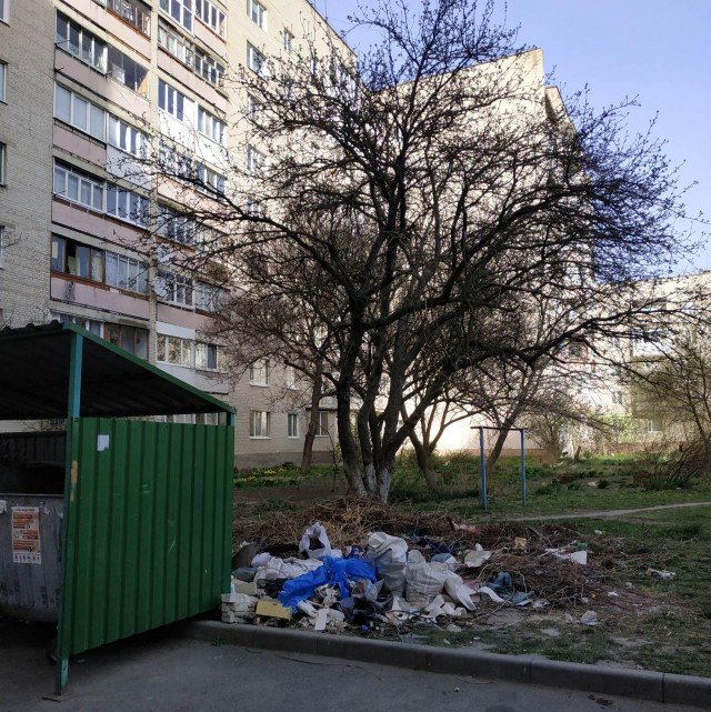 Містяни скаржаться на сміттєзвалище у центрі Луцька. ФОТО