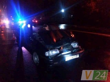 «П'яна» аварія в Луцьку: «Шкода» в'їхала у «ВАЗ»