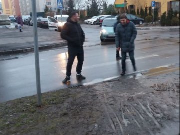 Лучани просять облаштувати пішохідний перехід на вулиці Кравчука