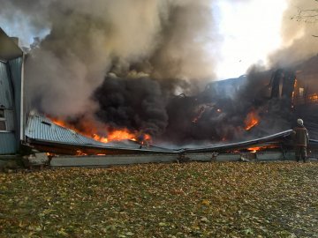 На Київщині вщент згоріла спортивна школа