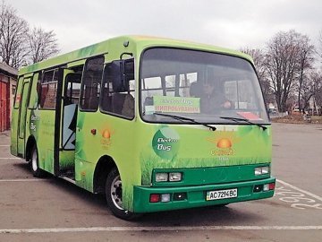 Перший в Україні електробус - виготовлений у Луцьку