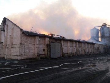 Велика пожежа на Миколаївщині: горів маслозавод