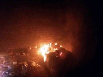 Пожежа на елеваторі у Луцьку: ймовірний підпал