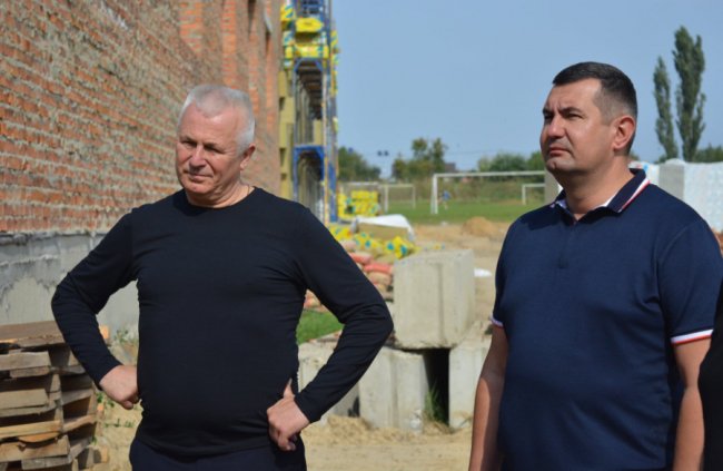Будівництво спорткомплексу у Торчині: показали, на якому етапі роботи. ФОТО