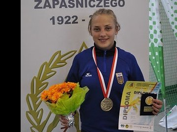 Волинська борчиня - срібна призерка змагань у Варшаві