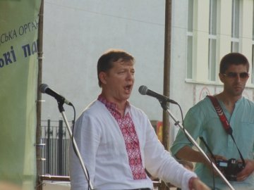 «Концерт» Олега Ляшка у Луцьку. ФОТО