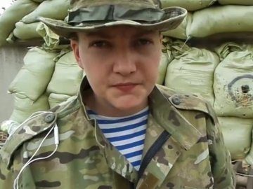 Льотчиця Савченко готова терпіти ув'язнення та хоче в бій