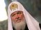 Глава РПЦ Кирил вважає неприпустимим створення незалежної церкви в Україні