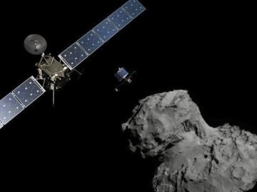 Космічний модуль здійснив історичну посадку на комету, відкриту українцями. ФОТО