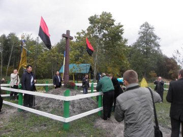 На Волині відкрили пам’ятний знак на місці стоянки УПА-Північ