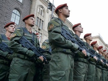 Як проходила репетиція військового параду на Майдані до Дня Незалежності