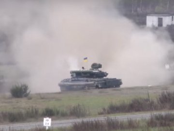 «Взвод наступає»: з'явилося відео з волинськими танкістами на змаганнях НАТО
