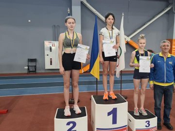 Юні легкоатлети з Волині здобули золоті медалі на чемпіонаті України