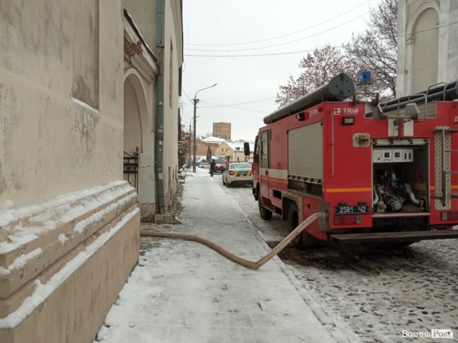 У Старому місті у Луцьку – пожежа. ФОТО