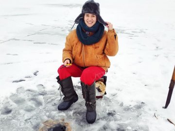 Зимова рибалка на Шацьких озерах. ФОТО