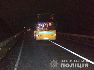 На трасі «Київ-Ковель-Ягодин» міжнародний автобус на смерть збив людину