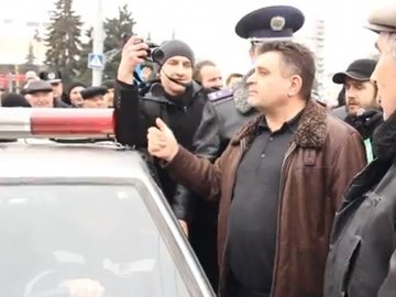 За блокування автомобіля ДАІ луцьким активістам «шиють кримінал»