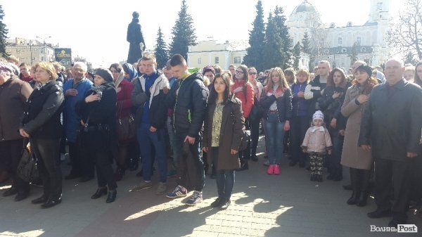 Лучани попрощались із загиблим Героєм Олегом Горкавчуком. ФОТО