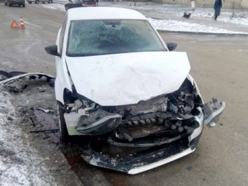 У Луцьку в аварії авто «загубило» бампер