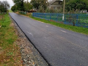 У селі на Волині капітально відремонтували дорогу. ФОТО