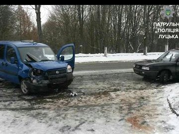 У Луцьку аварія через нетверезого водія