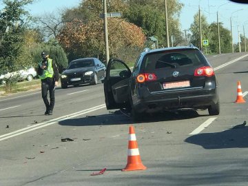 Поблизу Луцька  – ДТП: зіштовхнулись два  автомобілі. ФОТО