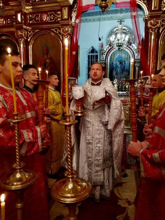 У селі на Волині помолилися перед мощами трьох святих. ФОТО