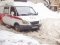 Сніг на Волині: рятувальники буксирували «швидку»