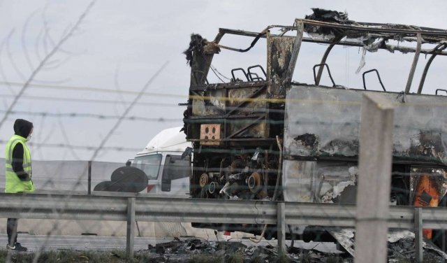 В Угорщині загорівся автобус із 40 українцями. ФОТО. ВІДЕО В Угорщині загорівся автобус із 40 українцями. ФОТО. ВІДЕО