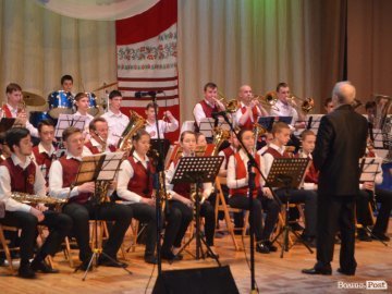 Луцький духовий оркестр відсвяткував 70-річчя