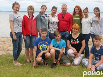 Діти з Луганщини відпочивали на Світязі 