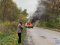 Ймовірно вибухнула газова установка: на Волині під час руху загорілось авто, постраждав водій. ВІДЕО