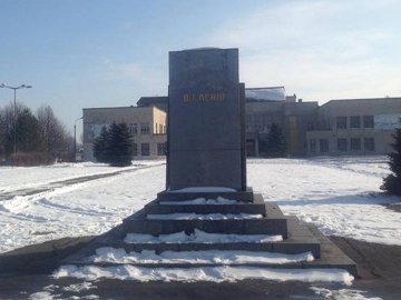 На Хмельниччині вкрали пам’ятник Леніну